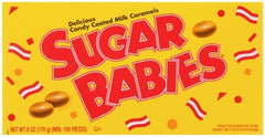 Sugar Babies Theater Movie Box 5 oz Each Box Quantity 12 Box Per Case Sweet Browse at UsaCandyWholesale.Com
