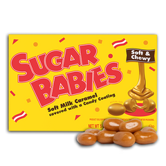 Sugar Babies Theater Movie Box 5 oz Each Box Quantity 12 Box Per Case Sweet Browse at UsaCandyWholesale.Com