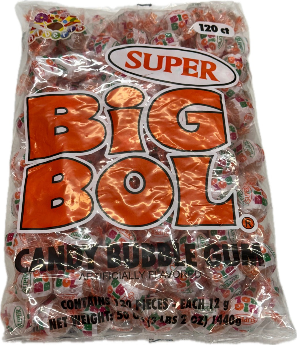 Super Big Bol Bulk Candy By Albert Wrapped Bulk Candy Quantity 120 Pieces Per Bag Sweet Browse at UsaCandyWholesale.com