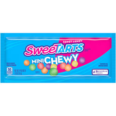 SweeTarts Mini Chewy Candy 1.8 oz Each Pack Quantity 24 Packs Per Box Sweet Browse at UsaCandyWholesale.Com