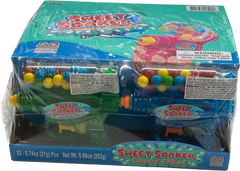 Sweet Soaker Kidsmania Candy With Toy Watergum Filled With Candy Quantity 12 Pieces Per Box Sweet Browse at UsaCandyWholesale.Com