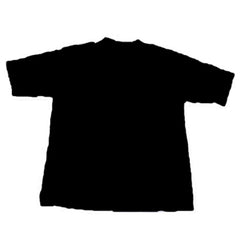 T Shirts Black Crew Neck 3X Short Sleeves 100 % Cotton By Gem Rock Brand Individually Wrapped Quantity 6 Pieces Happy Browse at UsaCandyWholesale.Com