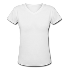 T Shirts White V Neck Large Short Sleeves 100% Cotton By Gem Rock Brand Individually Wrapped Quantity 6 Pieces Happy Browse at UsaCandyWholesale.Com