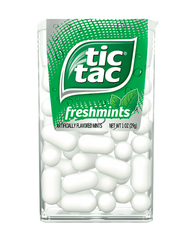 Tic Tac Mints Freshmint each Pack Big Pack 1.7 oz Each Unit Quantity 12 Units Per Box Sweet Browse at UsaCandyWholesale.Com