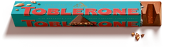 Toblerone Crunchy Almond milk chocolate with honey and crunchy almond nougat Size 3.52 oz Quantity 20 Bars Per Box Sweet Browse at UsaCandyWholesale.Com