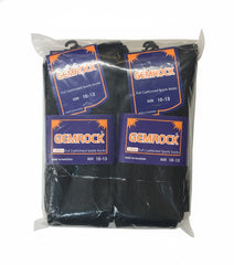 Tube Socks Black Color Size 11 to 13 the Bag Bring 12 Pairs Gem Rock Brand Quantity 12 Pairs Happy Browse at UsaCandyWholesale.Com