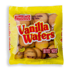 Vanilla Wafer Cookies Each Pack 5 oz By Budd's Quantity 12 Packs Per Box Sweet Browse at UsaCandyWholesale.Com