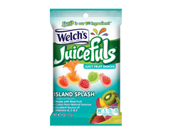 Welch's Juicefuls Island Splash 4 oz Each Bag Quantity 12 Bags Per Case Sweet Browse at UsaCandyWholesale.Com