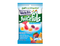 Welch's Juicefuls Mixed Fruit 4 oz Each Bag Quantity 12 Bag Per Case Sweet Browse at UsaCandyWholesale.Com