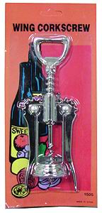 Wine Cork Screw Opener Quantity 1 Pieces Per Pack Happy Browse at UsaCandyWholesale.Com