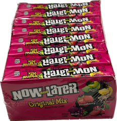 Now and Later Original Fruit 2.4 oz (Box of 24 Packs) at UsaCandyWholesale.Com