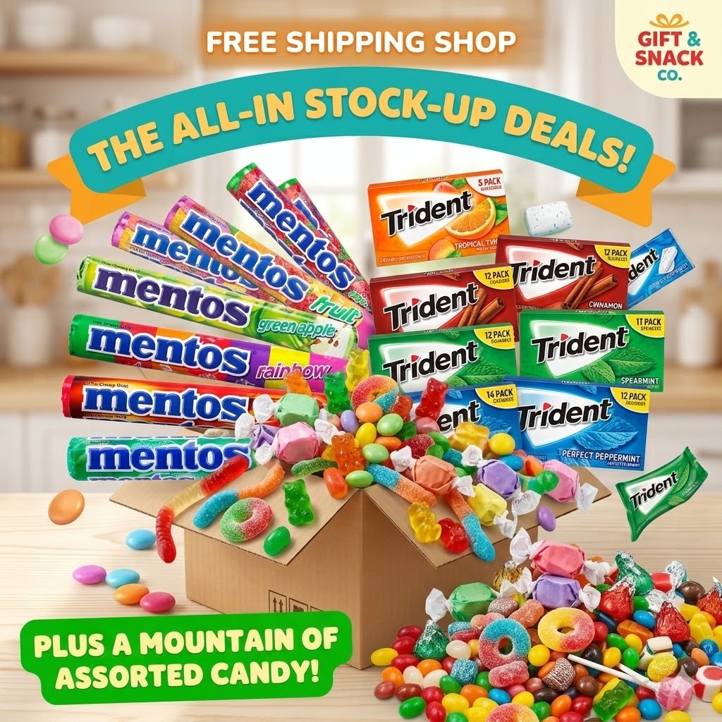 Bulk Savings, Zero Fees: The Ultimate Candy & Snack Combo Guide