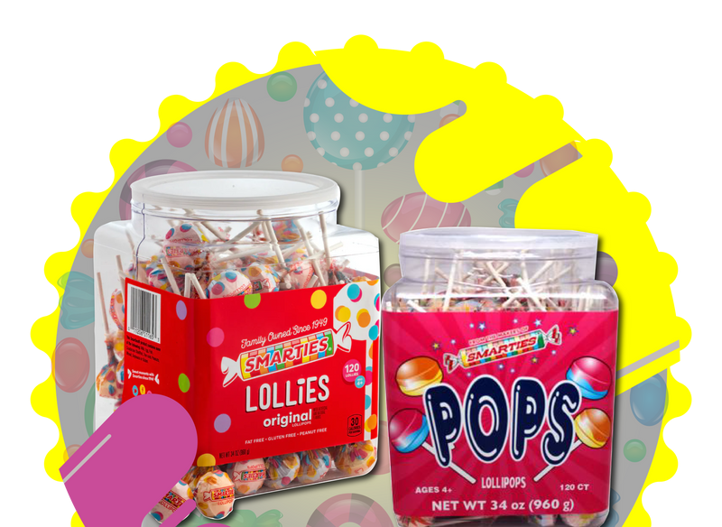 Smarties Lollipops