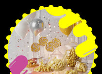 Yellow Candy Buffet 