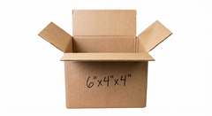6"x4"x4" Shipping Box Brown (Single Box)