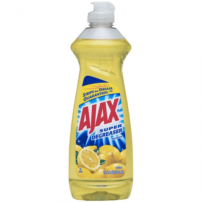 Ajax Dish Wash Lemon Flavor 12.6 oz Each Bottle Quantity 20 Bottles Per Case Happy Browse at UsaCandyWholesale.Com