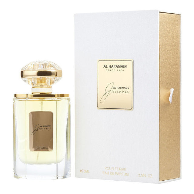 Al Haramain Junoon EAU DE Parfum Spray 2.5 fl oz / 75 mL For Women Quantity 1 Bottle Happy Browse at UsaCandyWholesale.Com