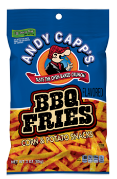 Andy Capp's BBQ  Fries 3 oz (12 Packs Per Case)
