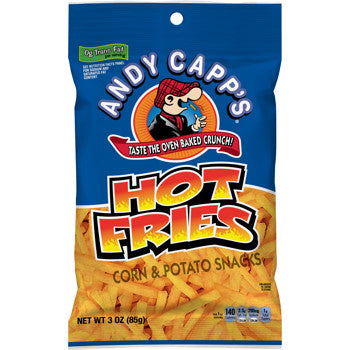 Andy Capp's Hot Fries 3 oz (12 Packs Per Case)