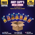 Andy Capp's Mega Combo 7 Flavors (14 Packs) at UsaCandyWholesale.Com