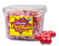 Atomic Fireball Cinnamon Flavor Candy Quantity 150 Pieces Per Jar Sweet Browse at UsaCandyWholesale.Com