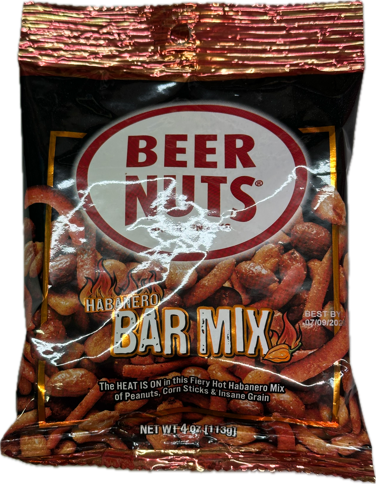 Beer Nuts Habanera Bar Mix 4 oz (12 Packs Per Box)