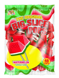 Big Slice Pops by Alberts - Watermelon Flavor Quantity 48 Pops Per Bag Sweet Browse at UsaCandyWholesale.Co