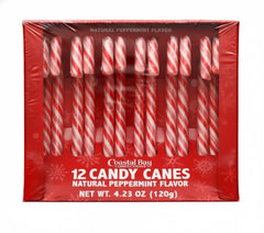 Candy Cane Peppermint Flavor 4.23 oz Quantity 12 Pieces Per Box Sweet Browse at UsaCandyWholesale.Com