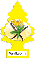 Car Air Freshener Little Trees Vanilla Roma Scented Individually Wrapped Quantity 24 Pieces Per Bag Happy Browse at UsaCandyWholesale.Com