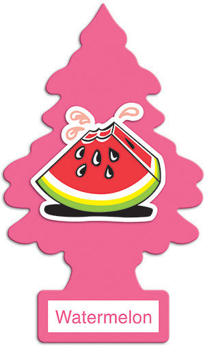 Car Air Freshener Little Trees Watermelon Scented Individually Wrapped Quantity 24 Pieces Per Bag Happy Browse at UsaCandyWholesale.Com