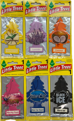 Car Air Freshener Little Trees  Assorted 24Ct at UsaCandyWholesale.Com