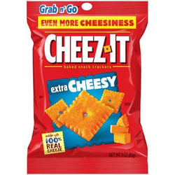 Cheez-it Extra Cheesy 3 oz Each Pack Quantity 6 Packs Per Box Sweet Browse at UsaCandyWholesale.Com