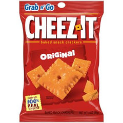Cheez-it Original 3 oz Each Pack Quantity 6 Packs Per Box Sweet Browse at UsaCandyWholesale.Com