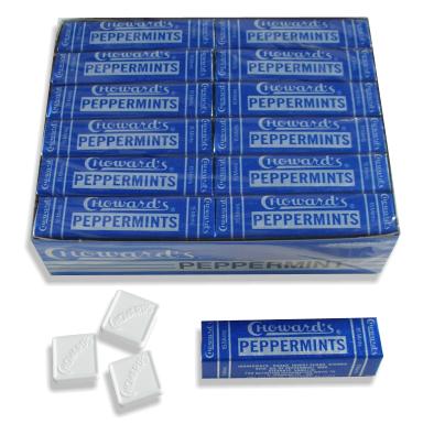 Chowards Mint Peppermint (Box of 24 Packs)  Buy It at www.UsaCandyWholesale.Com