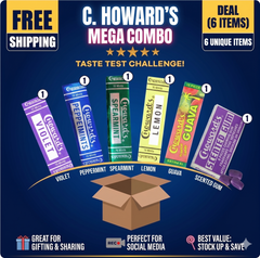 Chowrds Mints & Gum Combo Deal 6 Flavor Free-Shipping (6 Single Packs)