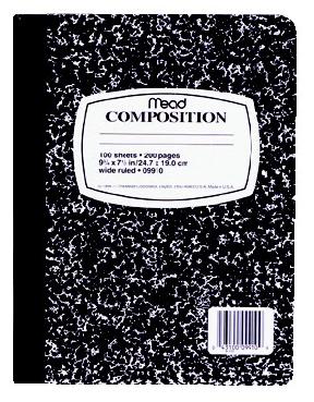 Composition Notebook 100 Sheets Quantity 100 Sheets Per Notebook Happy Browse at UsaCandyWholesale.Com