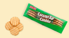 Cookies Coconut Flavor 5 oz Each Pack By Uncle Al's Quantity 12 Packs Per Case Sweet Browse at UsaCandyWholesale.Com