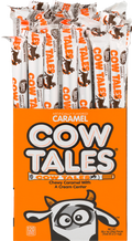 Cow Tales Vanilla Chewy Caramel With a Cream Center each Pack 1 oz Quantity 36 Pieces Per Box Sweet Browse at UsaCandyWholesale.Com