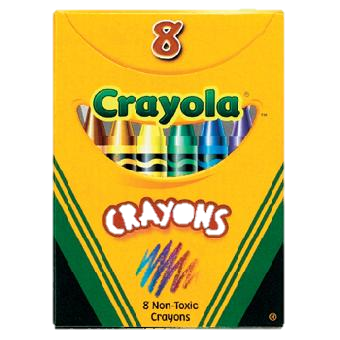 Crayola Assorted Colors Quantity 8 Pieces Per Pack Happy Browse at UsaCandyWholesale.Com