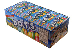 Dots Gumdrops Tropical Assorted Fruits 2.25 oz Each Pack Quantity 24 Packs Per Box Sweet Browse at UsaCandyWholesale.Com