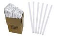 Drinking Soda Straws Individually Wrapped Quantity 500 Pieces Per Box Happy Browse at UsaCandyWholesale.Com
