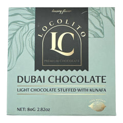 Dubai Chocolate Stuffed with Kunafa 80g (1 Bar) at UsaCandyWholesale.Com