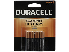 Duracell AAA Big Card House Hold Batteries Each Pack Bring 4 Pieces Quantity 4 Pieces Per Pack Happy Browse at UsaCandyWholesale.Com