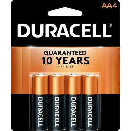 Duracell AA Big Card House Hold Batteries Each Pack Bring 4 Pieces Quantity 4 Pieces Per Pack Happy Browse at UsaCandyWholesale.Com