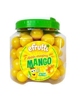 Efrutti Ahhh Mazing Mango (85 Pieces / Jar) at UsaCandyWholesale.Com 