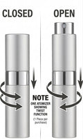 Empty Twist Atomizer Silver 8ml (1 Piece) at UsaCandyWholesale.Com