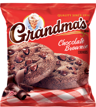 Frito-Lay Grandma's Cookies Chocolate Brownie 2.5 oz (6 Packs)