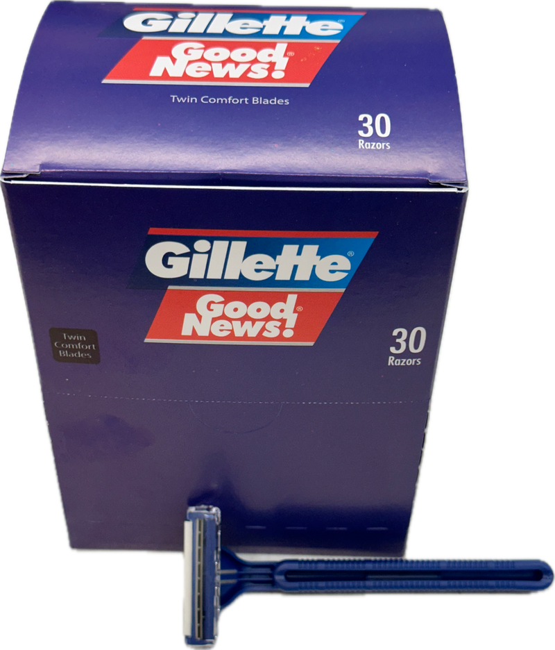 Gillette Shaving Razor (30 Pieces Per Box)