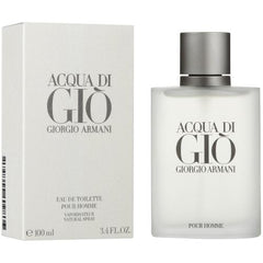 Giorgio Armani GIO Acqua DI EAU DE Toilette Spray For Men 3.4 oz Quantity 1 Bottle Happy Browse at UsaCandyWholesale.Com