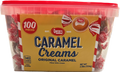 Goetzes Caramel Creams Bulk Wrapped Candy Quantity 100 Pieces Per Jar Sweet Browse at UsaCandyWholesale.Com